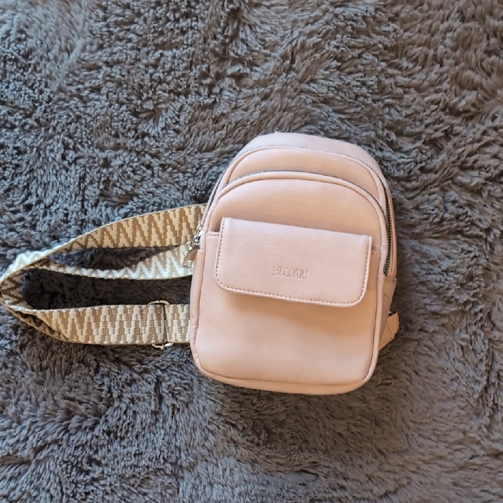 Blush Pink Crossbody Bag